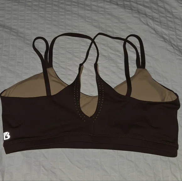 NWOT BuffBunny Airbrush Laser Cut Sports Bra - Picture 4 of 6